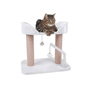 Petface Two-Tier Cat Play Station Cream
