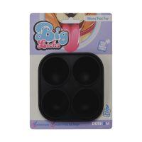 Big Licks Silicone Cube Dog Feeding Tray - Black