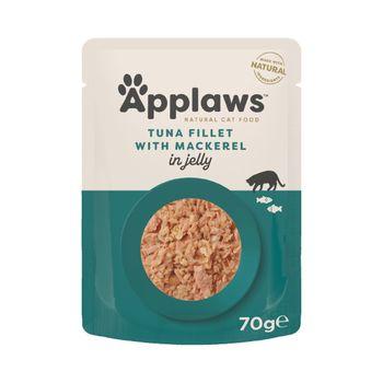 Applaws Cat Food Tuna Fillet with Mackerel in Jelly 70g