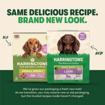Harringtons Small Adult Dry Dog Food, Lamb 1kg