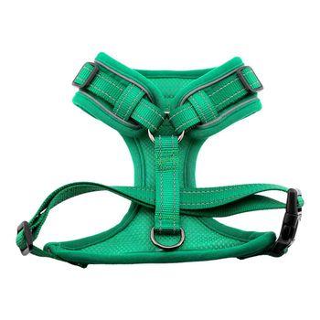 Doodlebone Trendy Tails Stomp Dog Harness Green 4-7