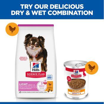 Hill's Science Plan Adult Light Small & Mini Dry Dog Food Chicken Flavour 1.5kg