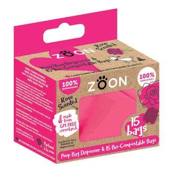 Zoon Poop Bag Dispenser & Bio-Compostable Bags