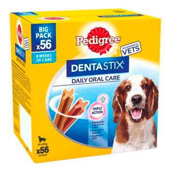 Pedigree Dentastix for Medium Dogs, Dental Chew, 56 pack