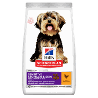 Hill'S Science Plan Adult Sensitive Stomach & Skin Small & Mini Dry Dog Food Chicken Flavour 3kg