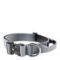 Bully Billows 4cm Combat Collar, Metal Grey, Medium