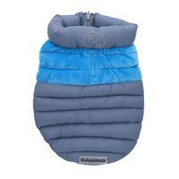 Rufus & Rosie Dog Puffer Jacket Blue M+
