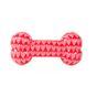 Rosewood TPR Heart Squeaky Bone Dog Chew Toy