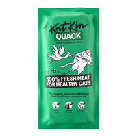 KatKin QUACK Fresh Cat and Kitten Food (Duck + Chicken) 1x80g