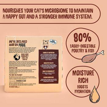 Scrumbles Grain Free Wet Cat Jelly Recyclable Pouch Meat Selection 8x85g