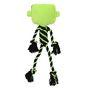 Pet Living Plush Monster Head Rope Body Dog Toy