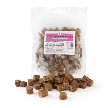 JR Pet Products Pork Sausage Slices, 250g