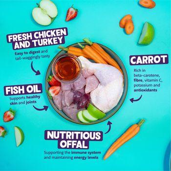 Edgard & Cooper Adult Wet Food Tin Chicken & Turkey 6x400g