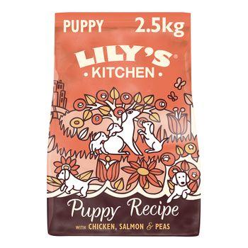 Lilys Kitchen Dog Chicken & Salmon Puppy Recipe Dry Food 2.5kg