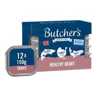 Butcher's Healthy Heart Dog Food Trays 12x150g 