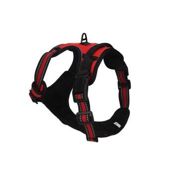 Rufus & Rosie Adjustable Red Sports Dog Harness, Small