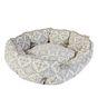 Dream Paws Scalloped Dog Bed Grey Medium
