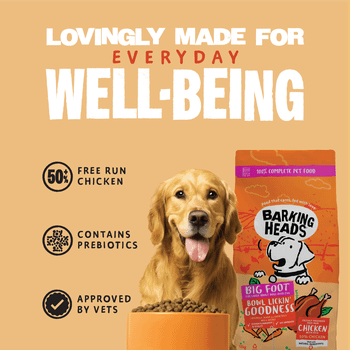 Barking Heads Large Breed Bowl Lickin Chicken Dog Food 12kg