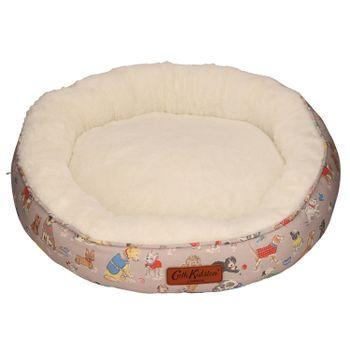 Cath Kidston Printed Dog Bed, Blanket & Bone Plush Toy Bundle