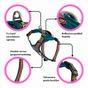 Neerdog Go-B-Bold Airflow Dog Harness-Lantana Large
