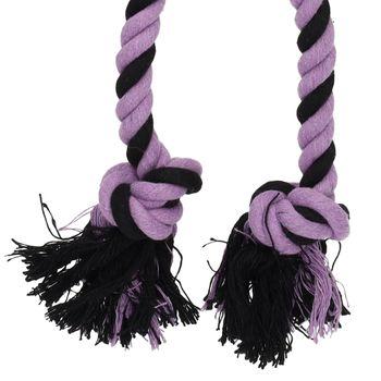 Pet Living Plush Monster Head Rope Body Dog Toy