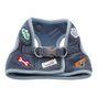 Doodlebone Snappy Dinky Blue Dog Harness 1-2