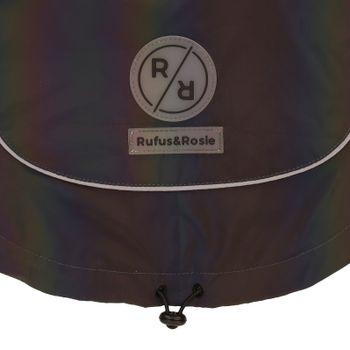 Rufus & Rosie Reflective Dog Windbreaker L
