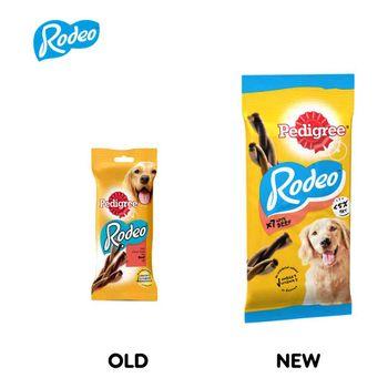 Pedigree Rodeo Dog Treats with Beef 7 Sticks