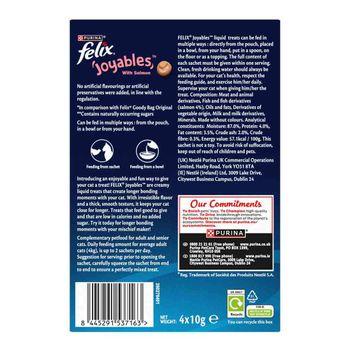 FELIX Joyables Salmon Cat Treats 4x10g