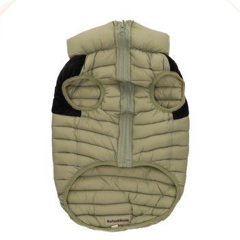 Rufus & Rosie Dog Puffer Jacket Green XL+