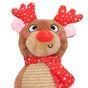 Rosewood Squeaky Plush & Rope Christmas Dog Toy