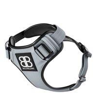 Bully Billow Premium Dog Harness, Metal Grey, Small