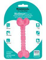 Rosewood Biosafe Pink Puppy Bone Dog Toy