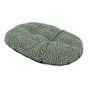 Danish Design Fleece Green Herringbone Quilted Dog Mattress Medium