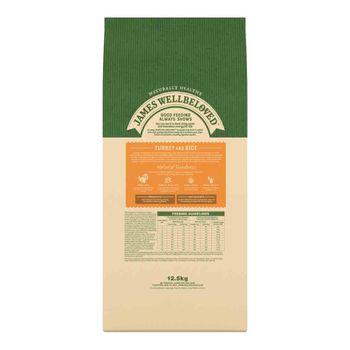 James Wellbeloved Dog Light Turkey & Rice Dry Dog Food, 12.5kg