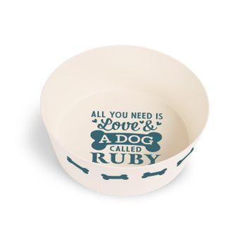 History & Heraldy 'Ruby' Dog Bowl