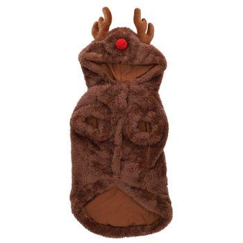 Rufus & Rosie Reindeer Dog Hoodie Large