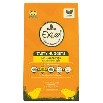 Excel Guinea Pig Tasty Nuggets 10kg Guinea Pig Food Treats
