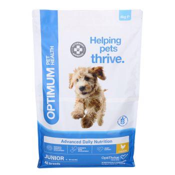Optimum Pet Health Junior Dry Dog Food, 4kg