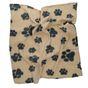 Pet Living Pet Blanket, Black & Beige. M-L