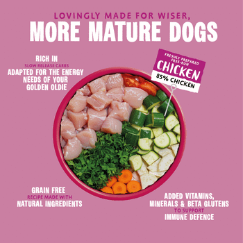 Barking Heads Golden Years Dog Food 300g