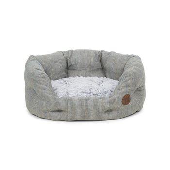 Petface Meadow Weave High Oval Pet Bed Small
