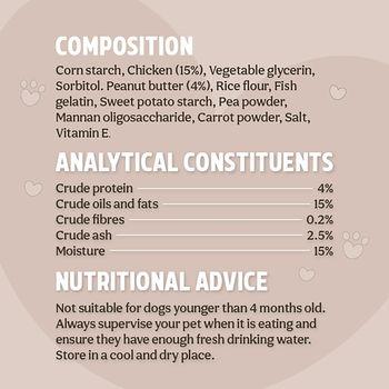 Rosewood Magic Dental Twist Dog Treat Medium 4 Pack 120g