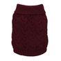 Rufus & Rosie Cable Knit Jumper Burgundy M+