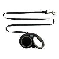 Fida Retractbale Dog Lead Black L