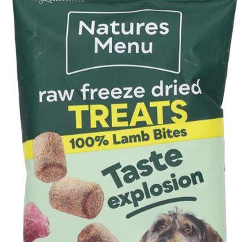 Natures Menu Freeze Dried Bites Lamb Raw Dog Food 15g