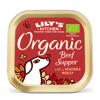 Lily's Kitchen Dog Organic Beef Supper 150g