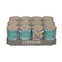Lifestage Grain Free Duck & Tripe Chunks in Gravy Wet Dog Food 12x400g