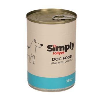 Simply Jollyes Working Dog Food Chicken in Loaf 6x395g