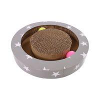 Rosewood Cat Scratcher Large with Ping Pong Balls